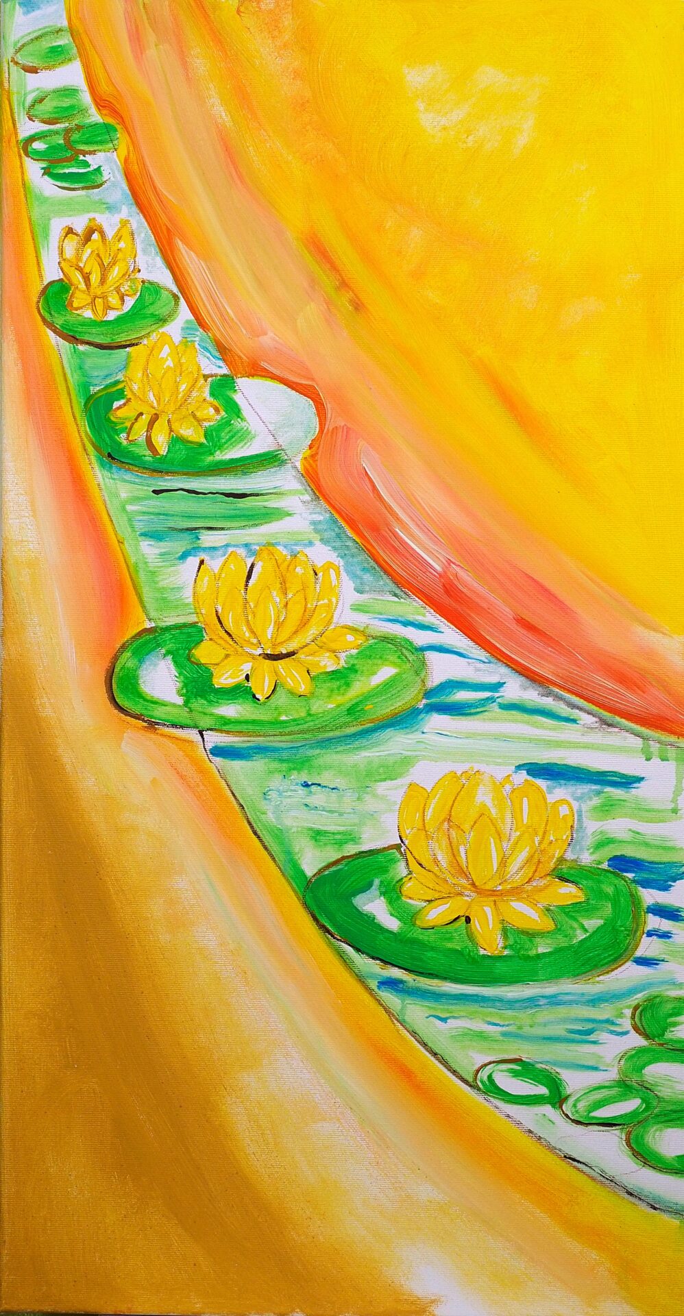 Pfad der Seerose